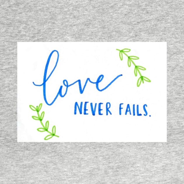 Love never fails by nicolecella98